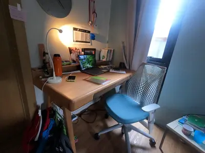 Herman Miller Sayl Chair — Daylight, Side, In room